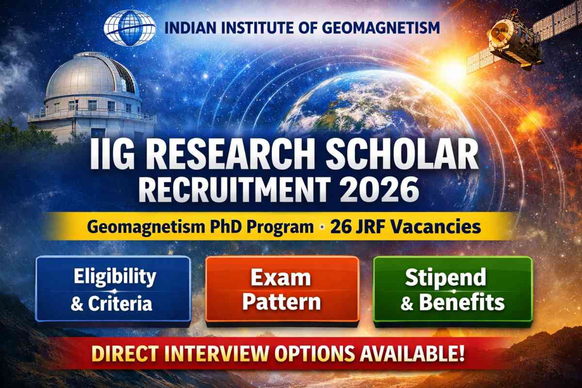 IIG Research Scholar Recruitment 2026 - Apply Online for 26 Posts - jobcareer.co.in
