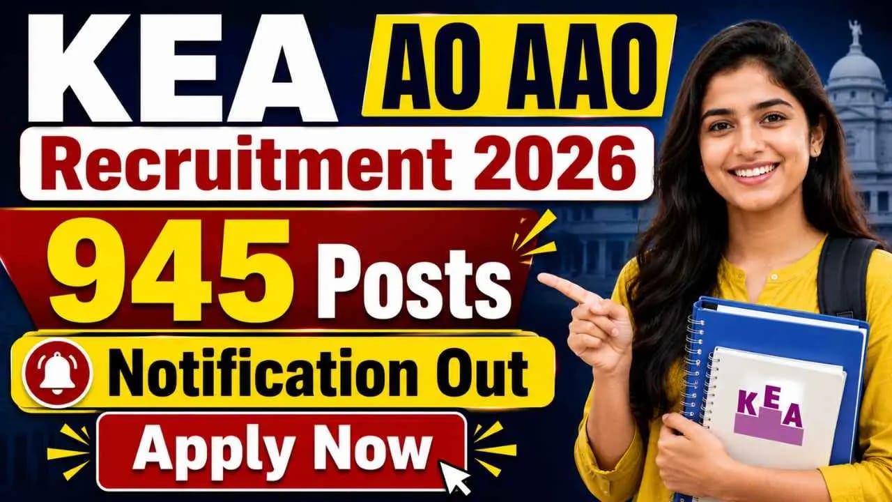 KEA AO AAO Recruitment 2026 Notification Out - Apply Online for 945 Agriculture Officer, Assistant Agriculture Officer Posts - jobcareer.co.in